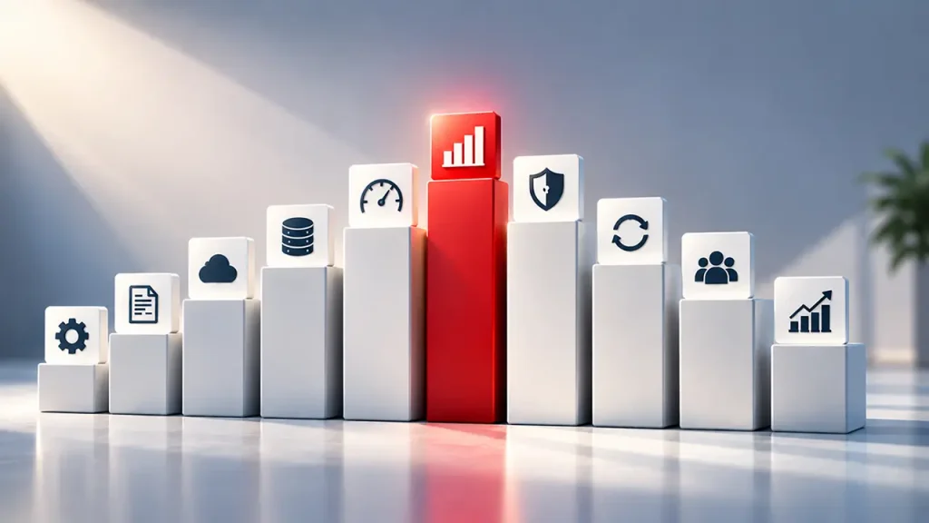 Comparison chart of top 10 AP Automation software tools with features and pricing