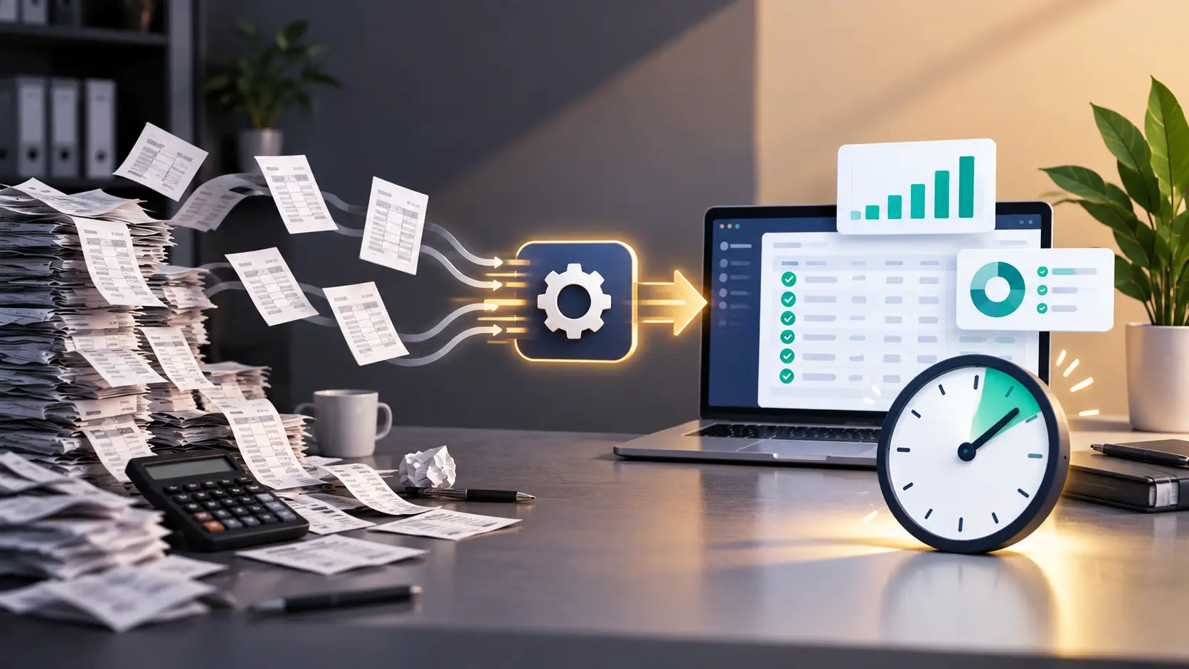 Reconciliation automation guide showing how to save hours every month