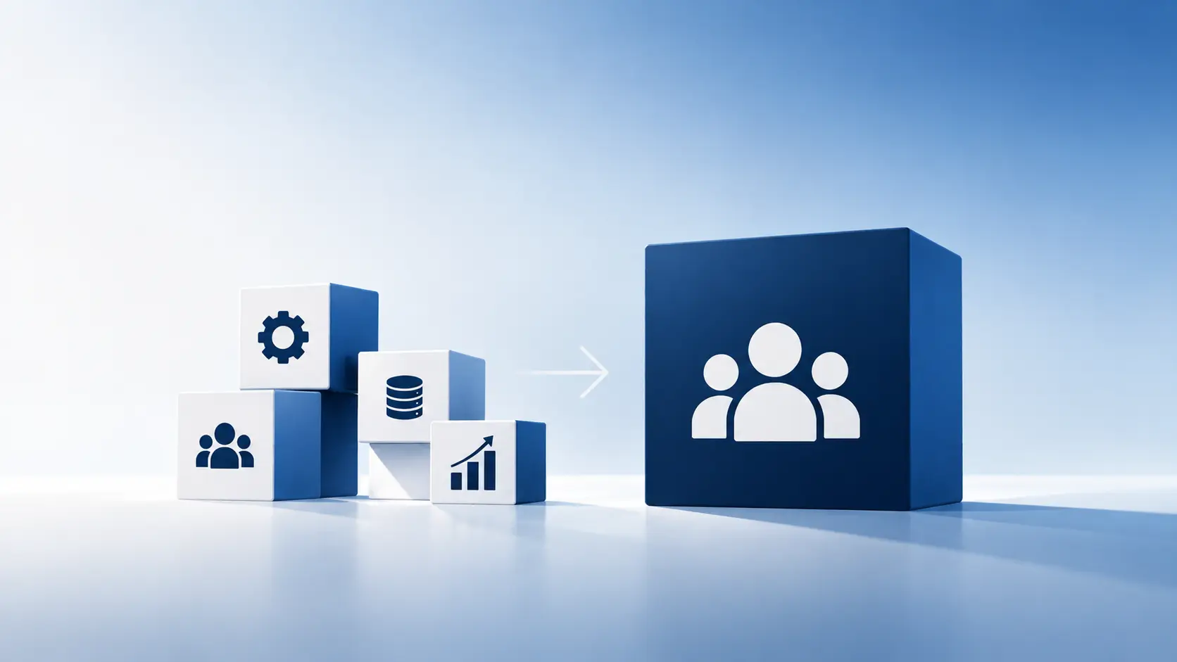 Image representing the business case for building a shared services function from scratch